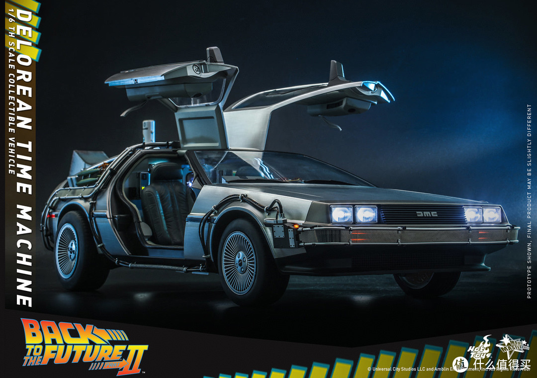 充满回忆的科幻载具登场，HotToys发布《回到未来2》时光车模型