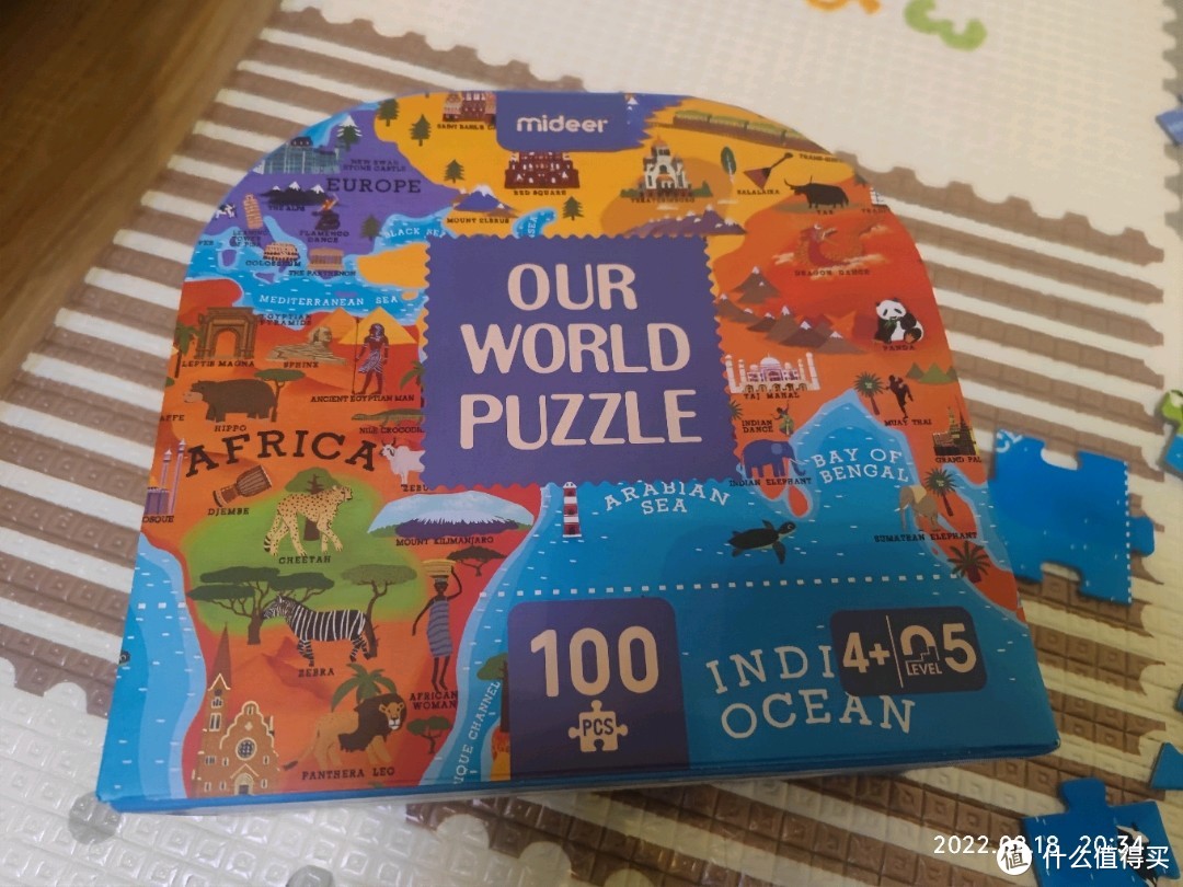 世界地图，100片不错