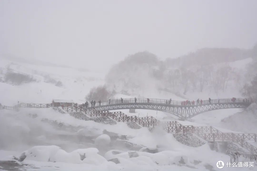 茫茫白雪中的二道白河镇 ©图源网络
