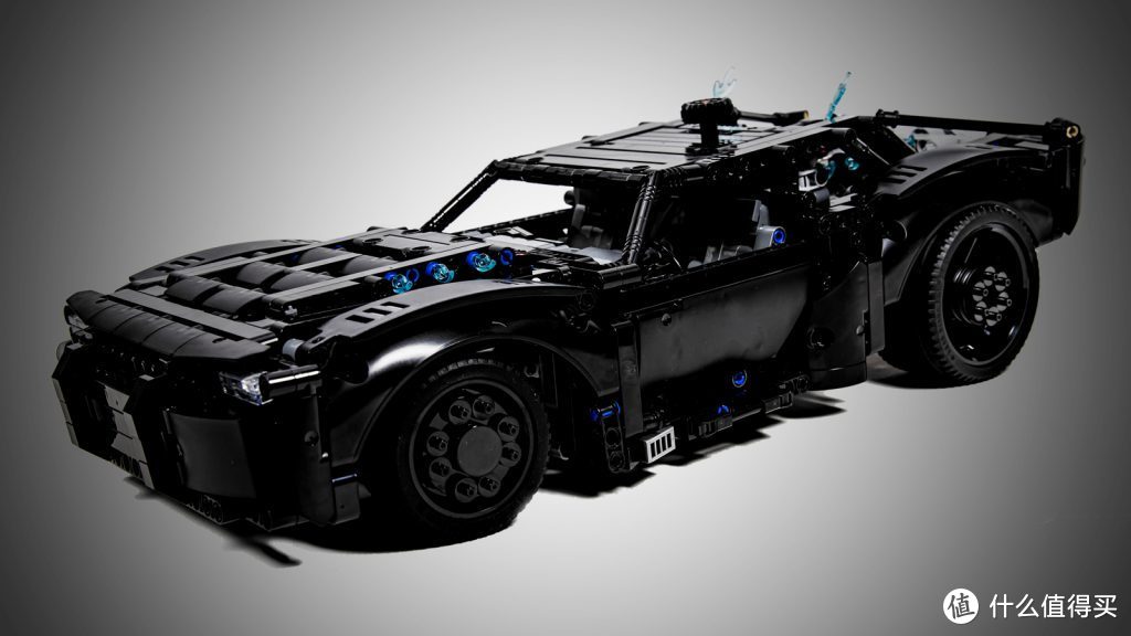 乐高42127新版蝙蝠车，配合新蝙蝠侠的机械组套装新尝试