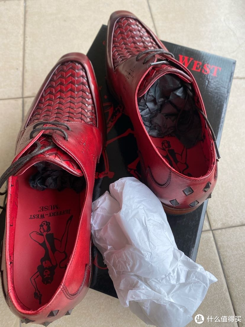 Jeffery West Scarface Red Gibson 皮鞋