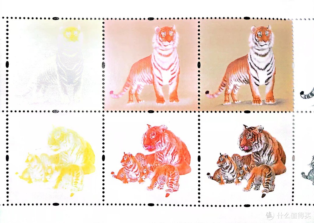 壬寅虎年小本票，很喜欢上面的字“国运昌隆，虎蕴吉祥”，希望国泰民安，几只大虎小虎都很有特色。