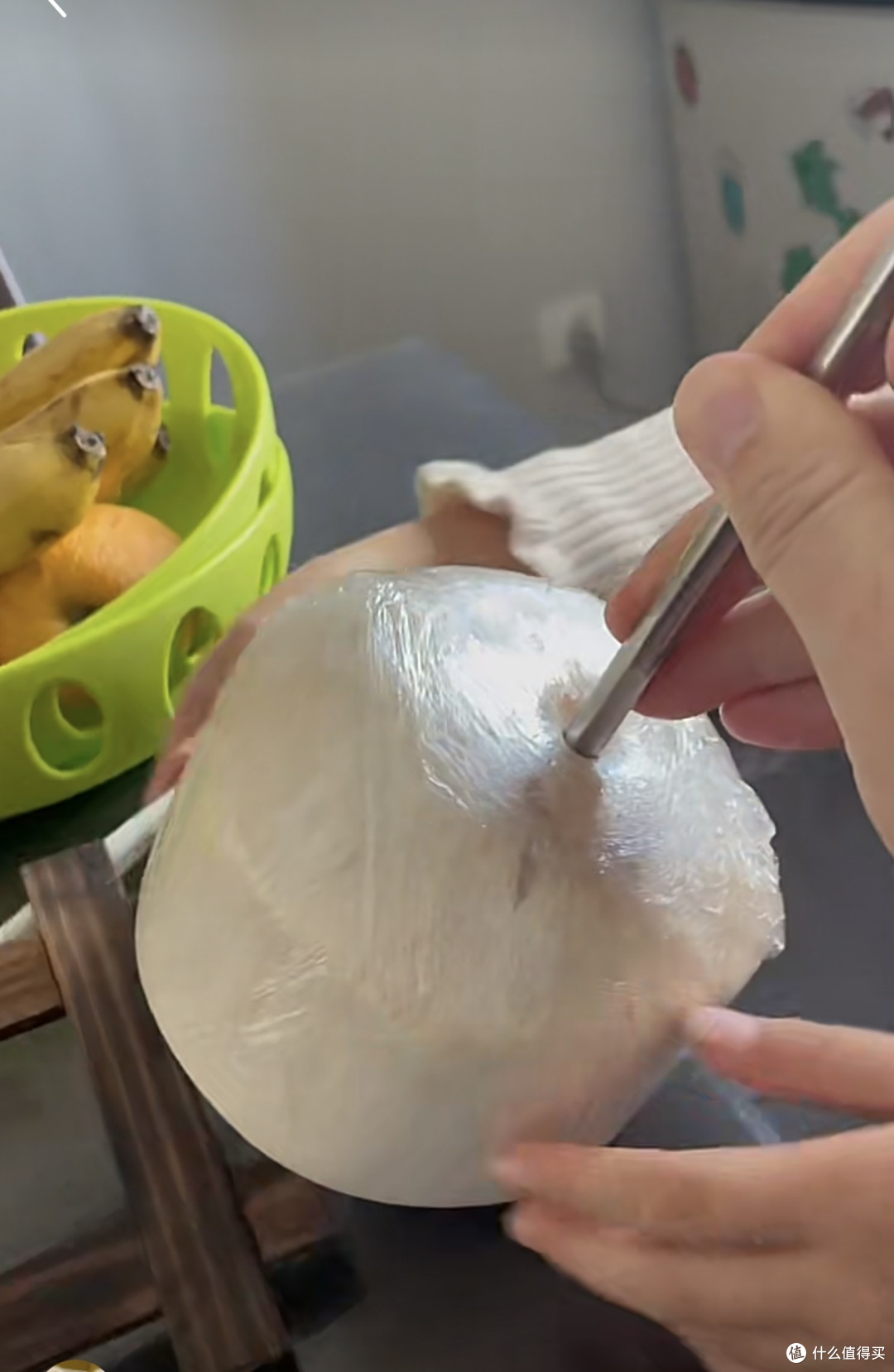 get新技能 篇一:一键启动 开椰子的神技术_新鲜水果_什么值得买