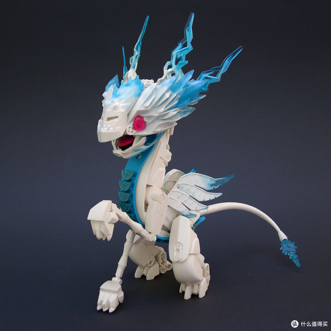 moc秀之隐藏在方块积木中的神奇之龙