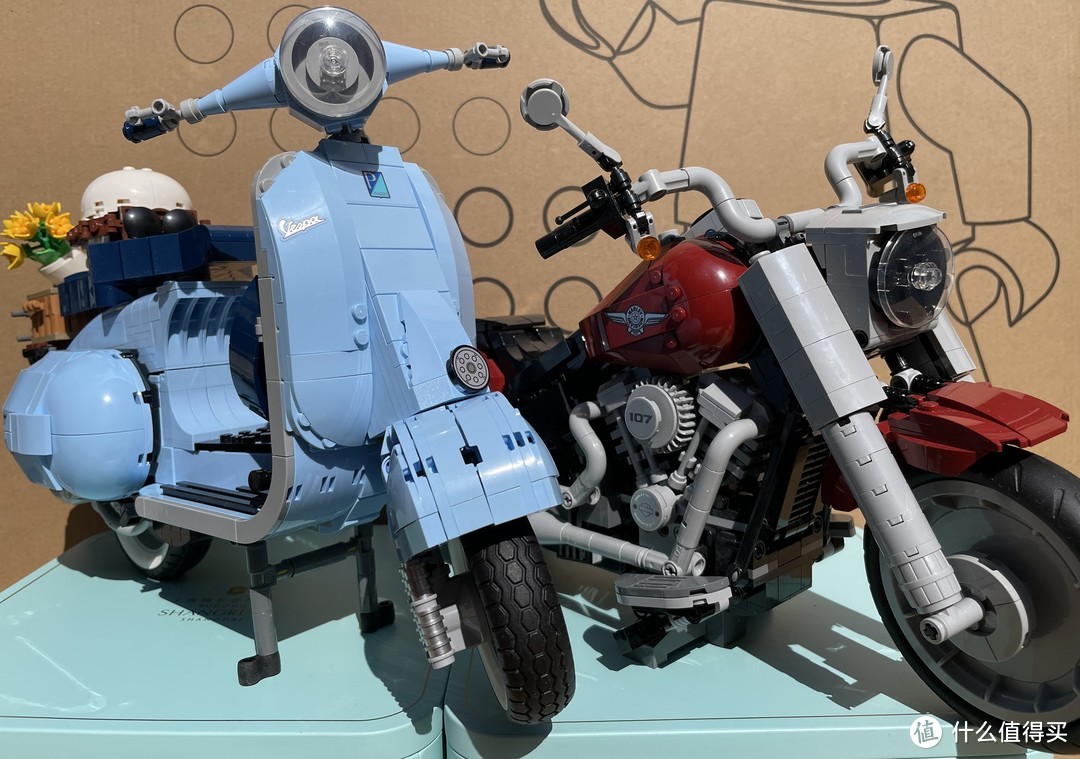 TOYSTORY 篇十 皇家蓝的浪漫邂逅--乐高10298 Vespa 125套装体验