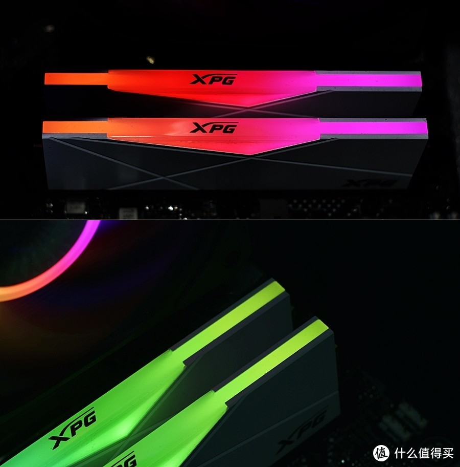 XPG 龙耀D50 3600MHz 釉白电竞RGB台式机内存 体验分享 