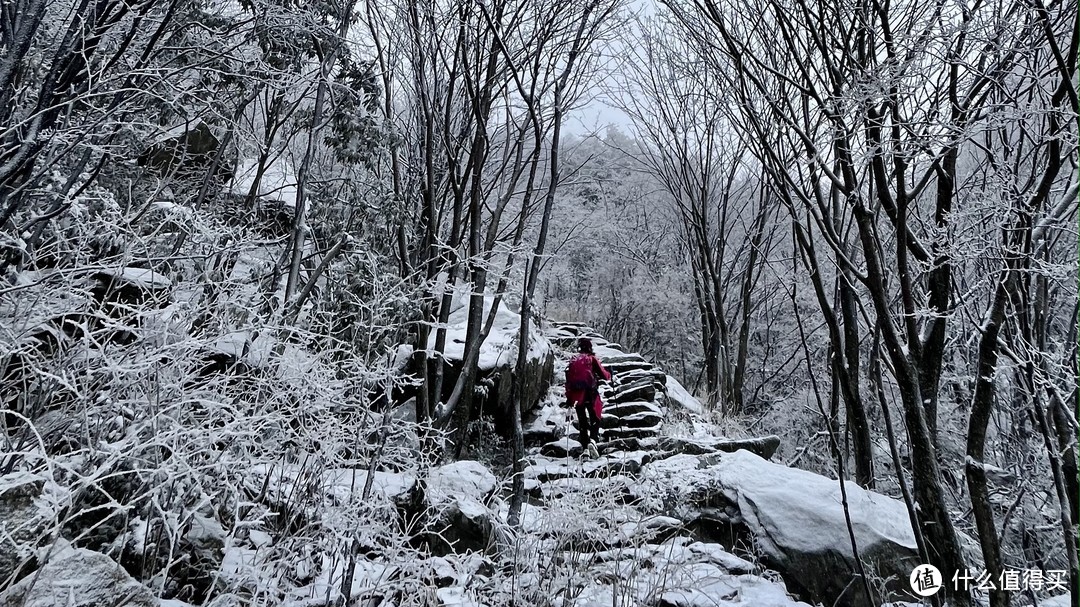 初春含鄱口的雪，附庐山赏雪建议