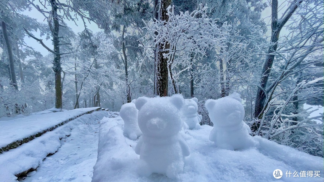 初春含鄱口的雪，附庐山赏雪建议