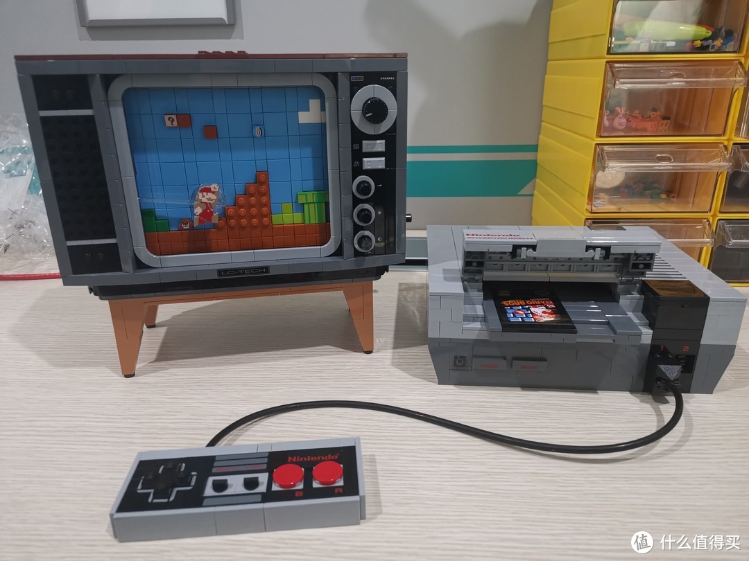 小时候的记忆 LEGO 乐高 Super Mario超级马力欧系列 71374 任天堂游戏机  