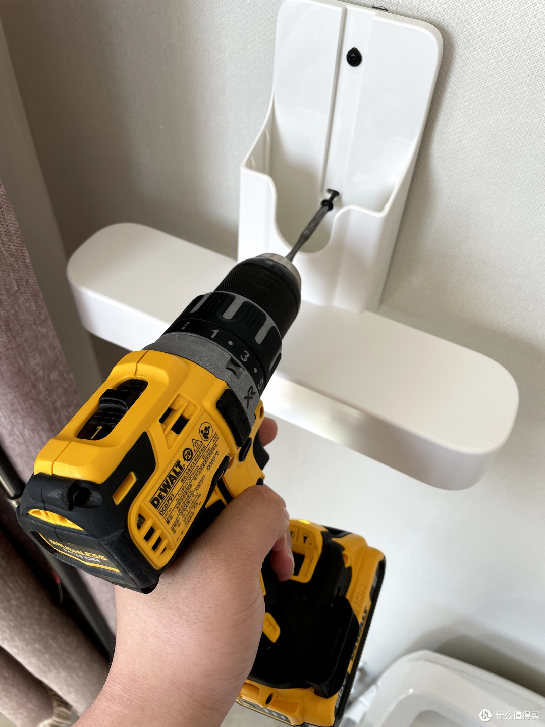 米家k10pro无线吸尘器开箱及安装