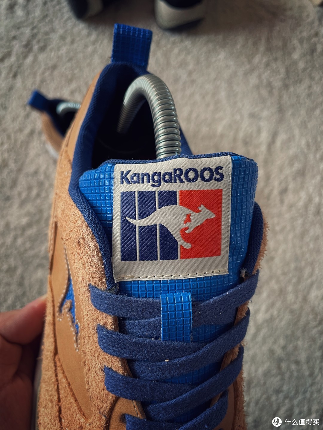 高品质做工：德产Kangaroos袋鼠复古跑鞋