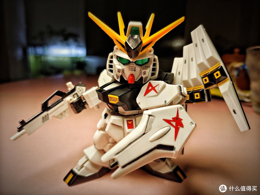 我家的模型篇一高达模型02万代sd牛高达0202白板配色丰富新手