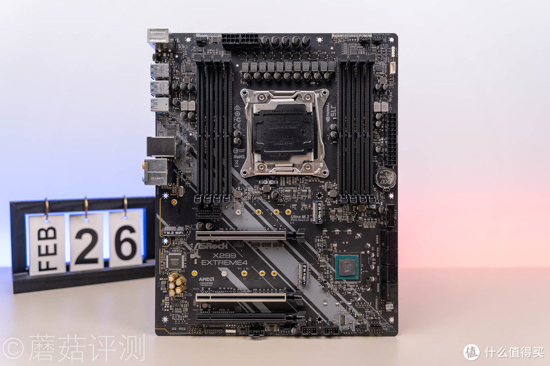 做工用料靠谱，性价比表现出色、华擎（ASRock）X299 Extreme4主板 拆解评测