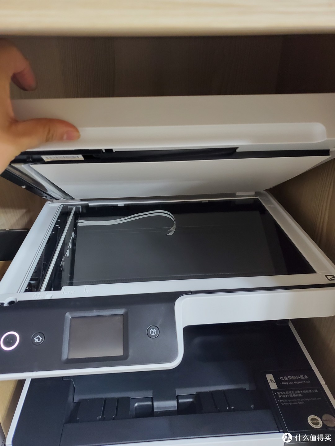 使用感受因为办公室长期用爱普生6198打印机,就跟它对比一下吧.