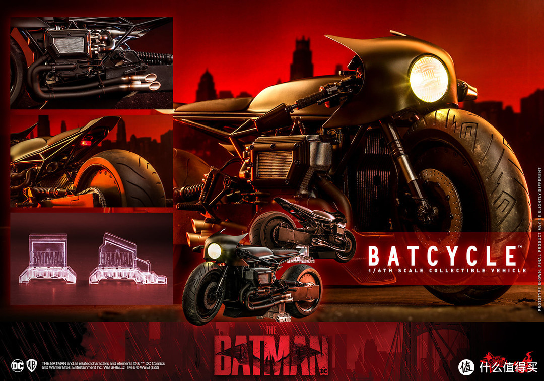 骑上蝙蝠摩托，蝙蝠侠永远不会堵车！Hottoys发布新蝙蝠摩托1/6比例模型