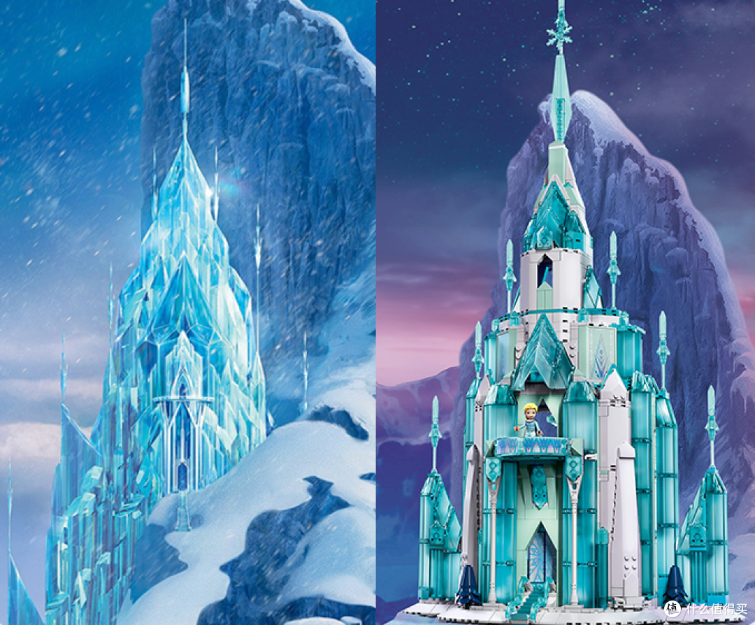 最后这一款迪士尼冰雪城堡可谓是无数女孩的心中幻想.