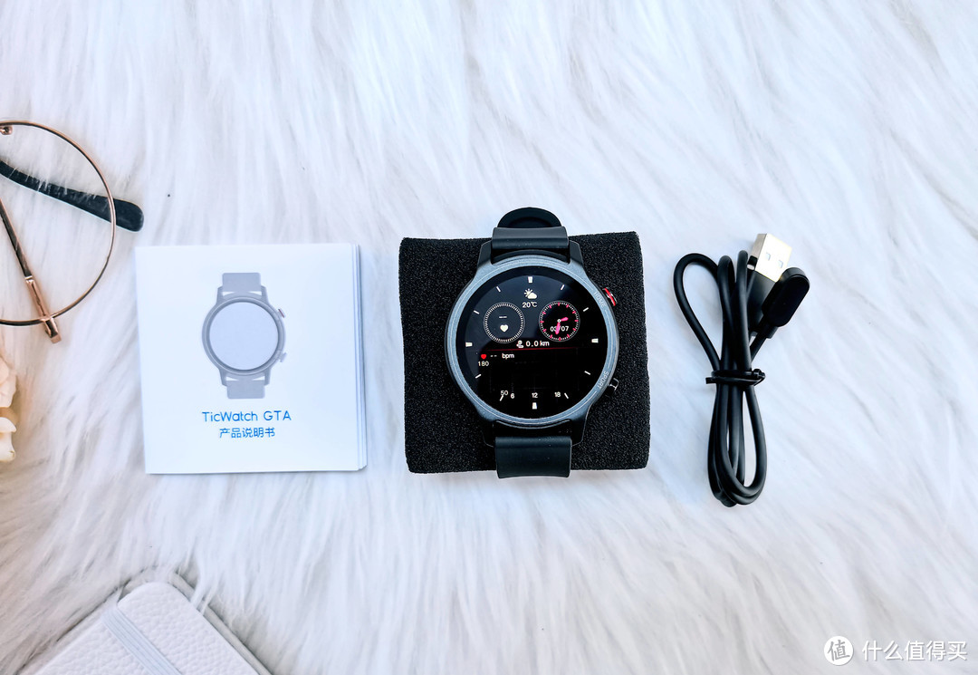 TicWatch GTA智能手表开箱评测，一款可以监测体温的智能手表