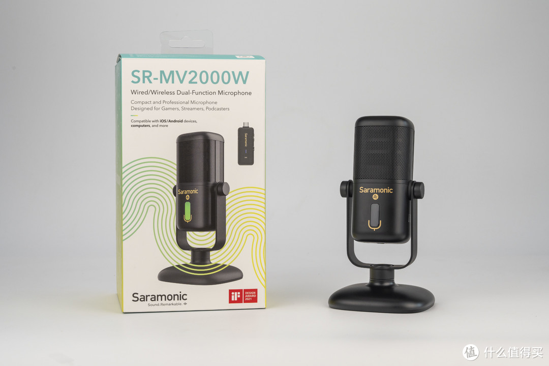 试用枫笛SR-MV2000W有线/无线双功能麦克风