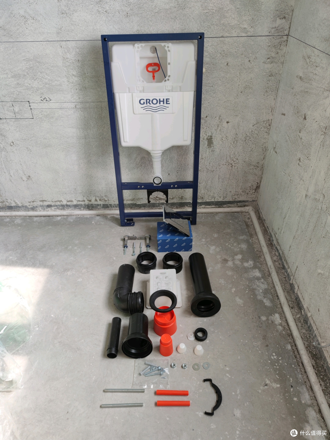 智说装修篇十八高仪壁挂马桶开箱壁挂马桶到底长什么样grohe德国高仪