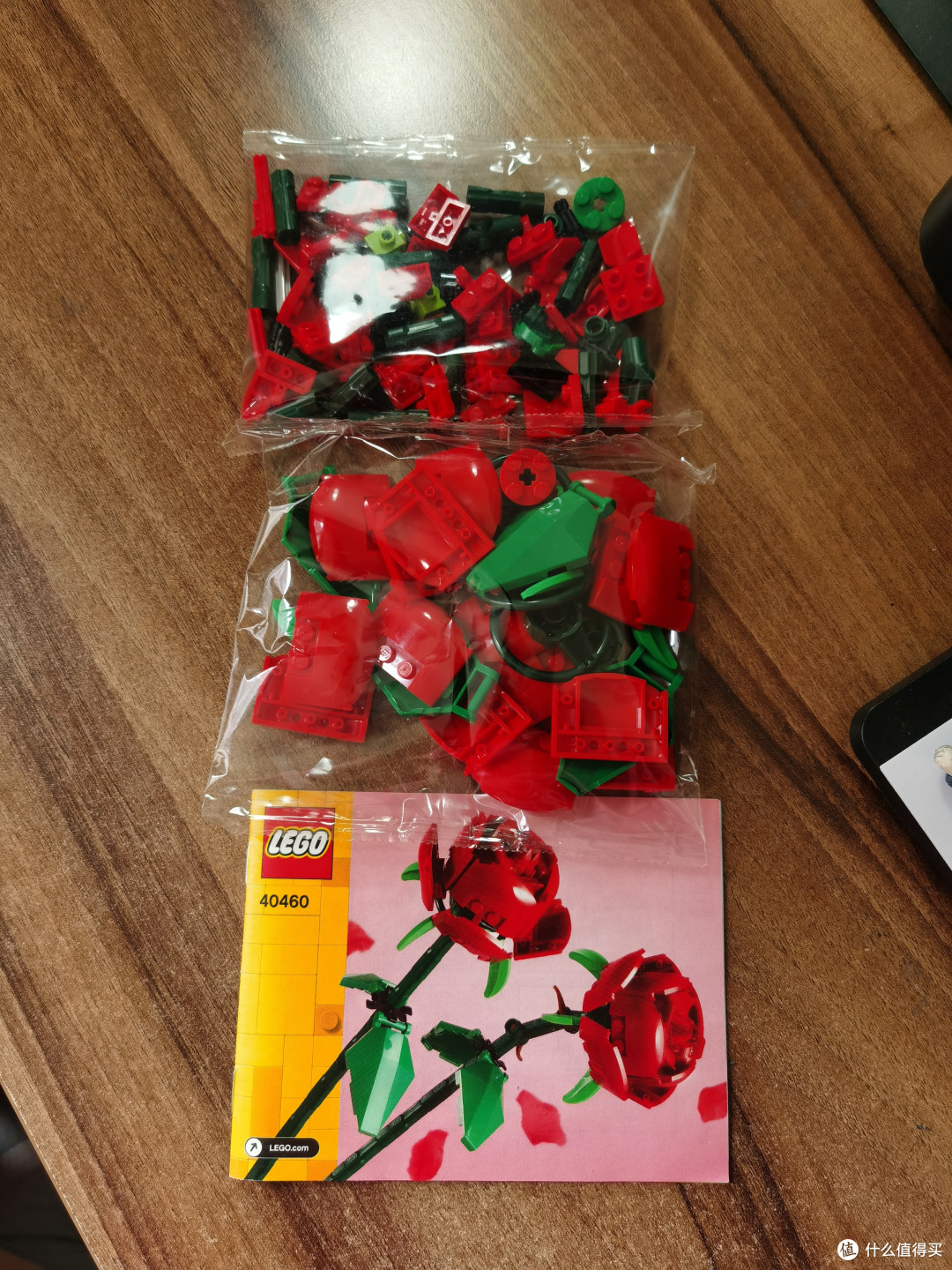 乐高40460红玫瑰开箱晒物
