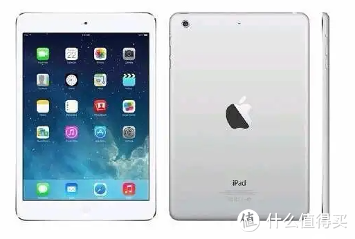 iPad mini尺寸小，但是显示效果也不错，就是边框显得比较宽