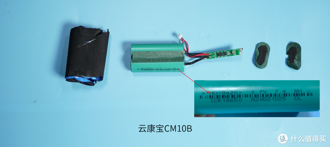 云康宝CM10B电池拆解图