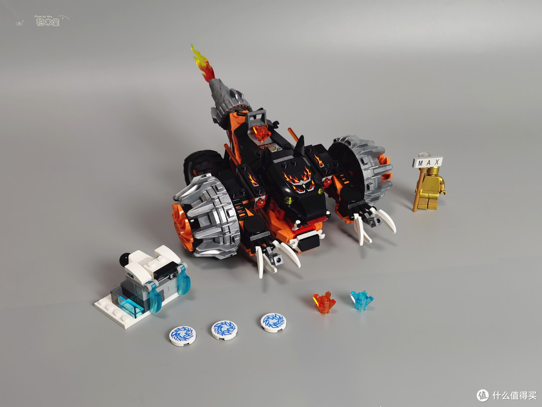 乐高考古计划篇一70222虎参谋的双面黑火战车