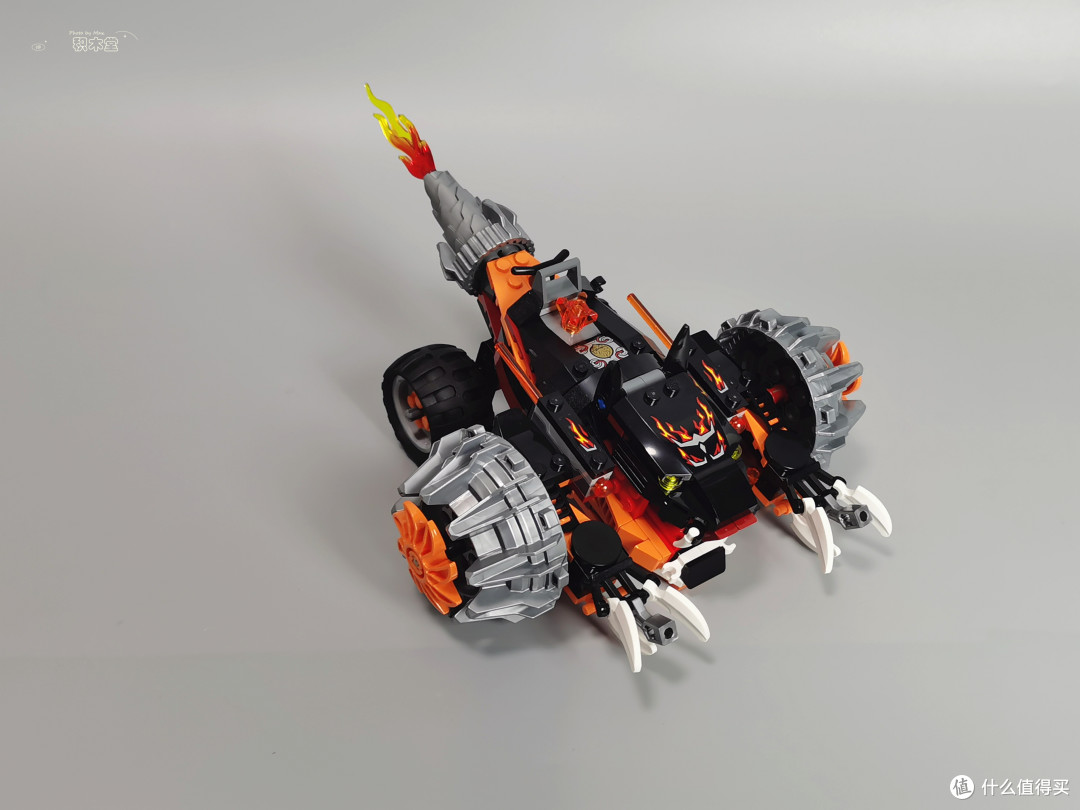 乐高考古计划篇一70222虎参谋的双面黑火战车