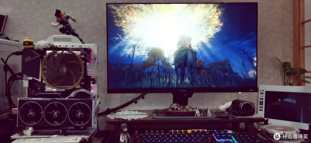 在我的最强奔腾g5620 讯景rx6600xt上特效开到高级都能保证1080p-60