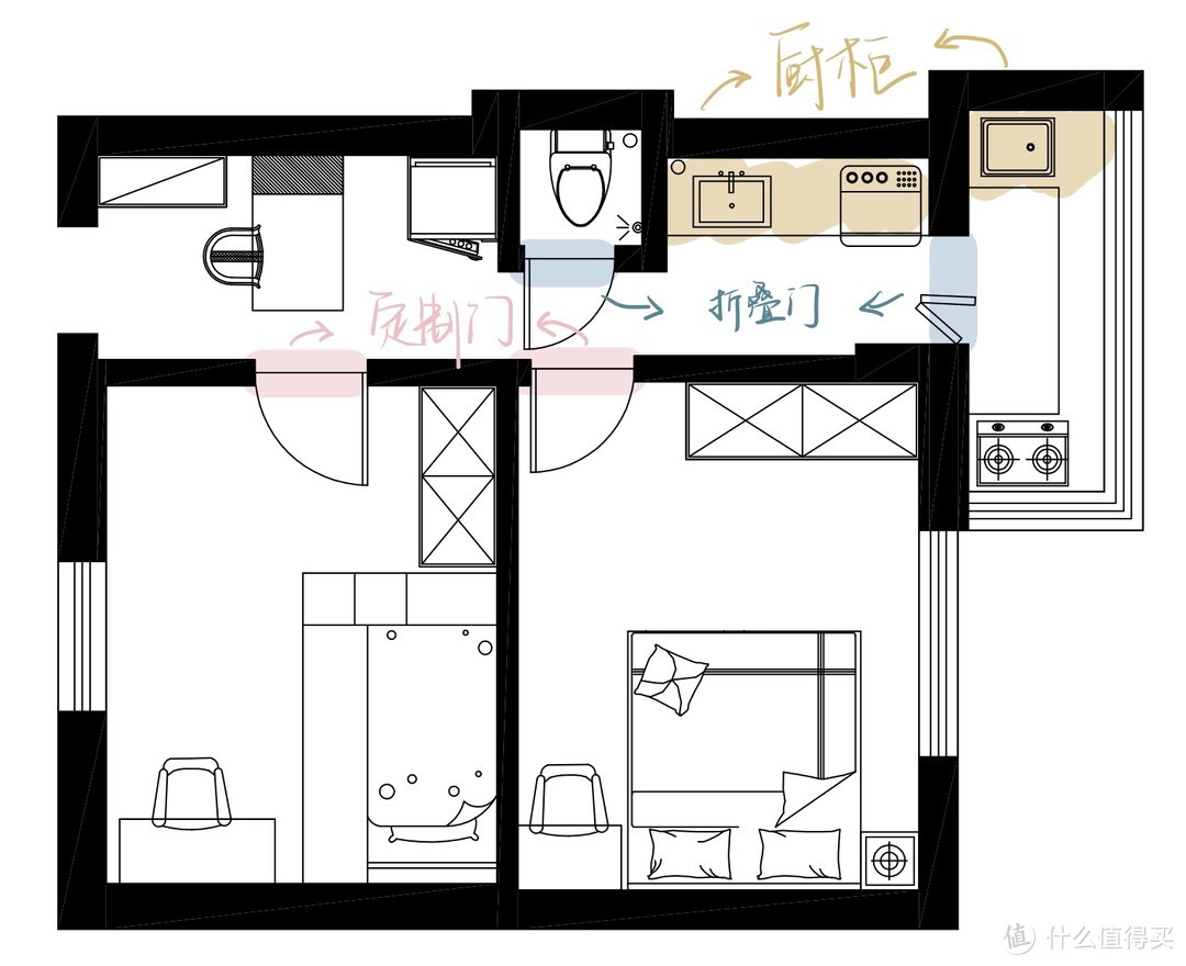 老破小的装修记录【定制橱柜篇】——37m²的倔强系列·篇二