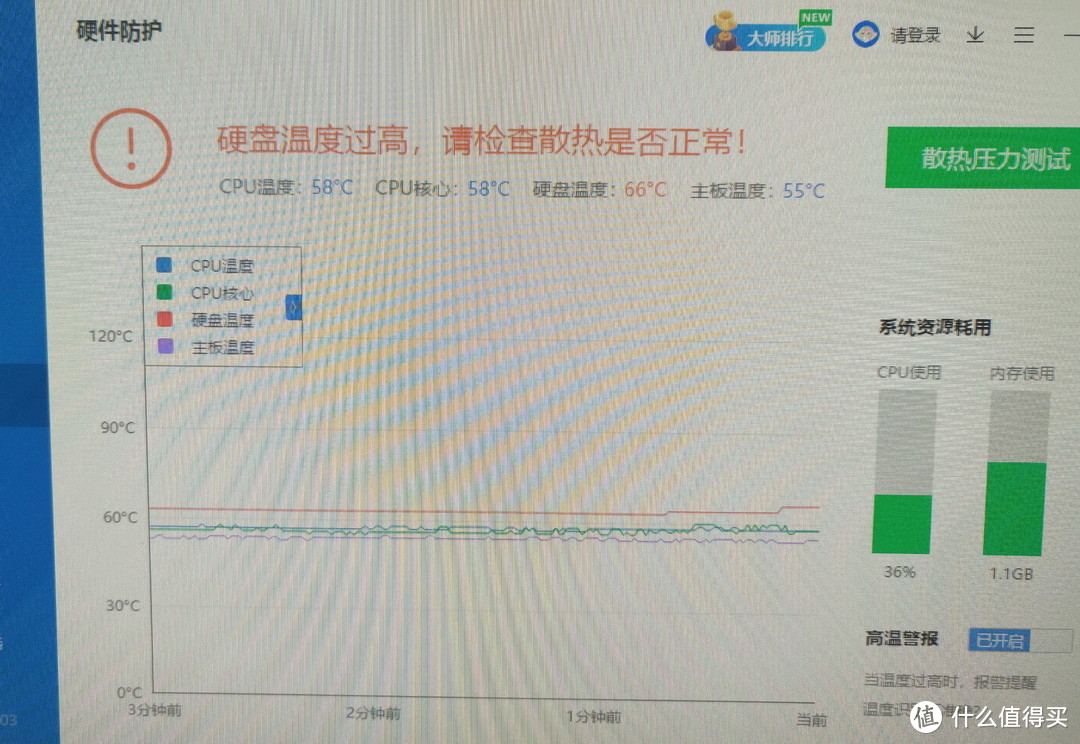 鲁大师检测还挺热的