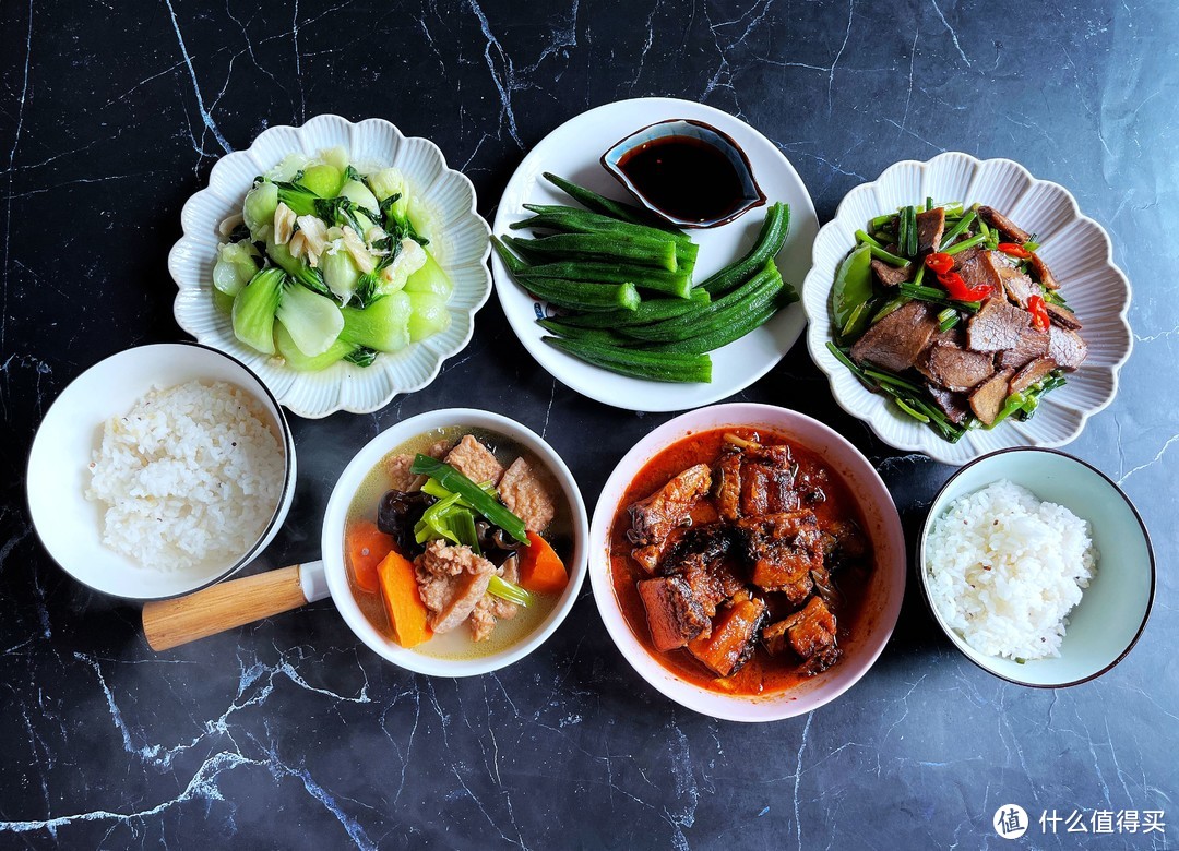 東莞母子的午餐4菜1湯火了朋友圈網友奢侈這飯菜太多了吧