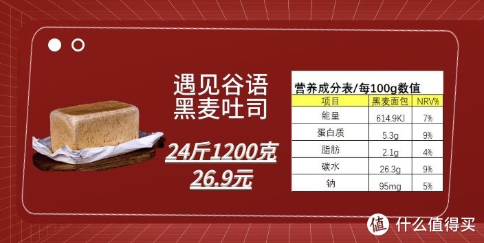 减肥人的全麦面包怎么选？8款全麦面包测评请查收！（附成分表和配料表）