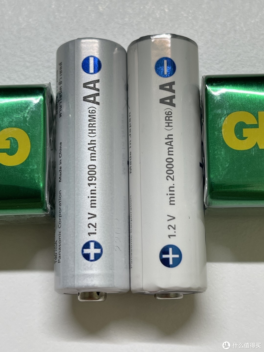 两个渠道购买的爱乐普eneloop电池对比﻿
