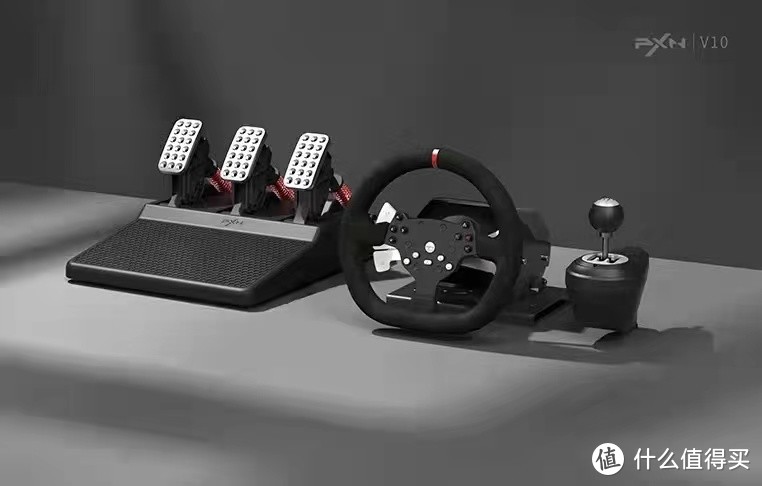 莱仕达V10—全新力反馈游戏方向盘开箱测评！