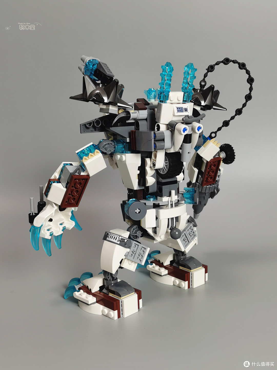 篇二:乐高考古计划-70223 冰熊王的超级机甲巨熊_拼插积木_什么值得买