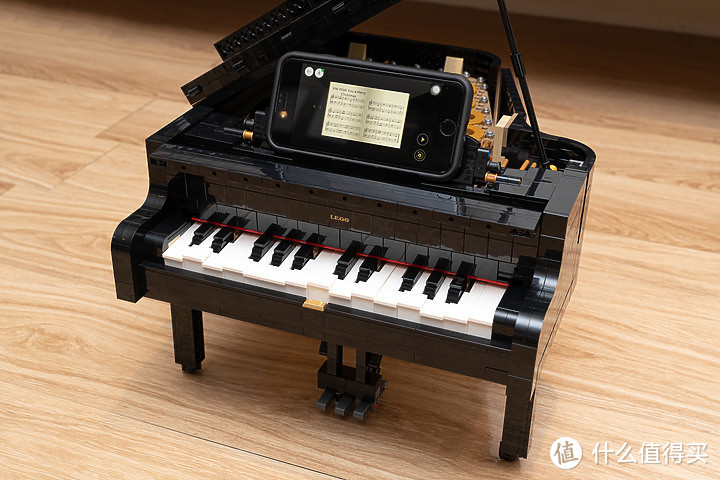 lego乐高「钢琴grand piano」开箱不仅精细,还能演奏!