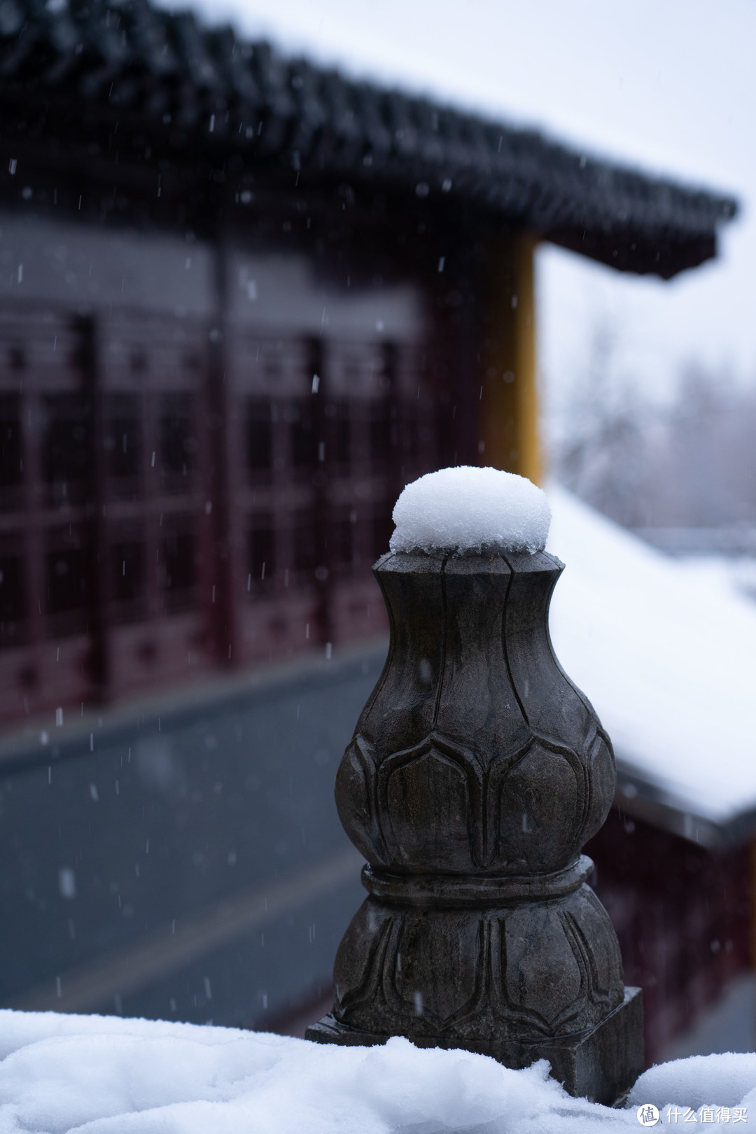 今年年初大雪中拍的鸡鸣寺