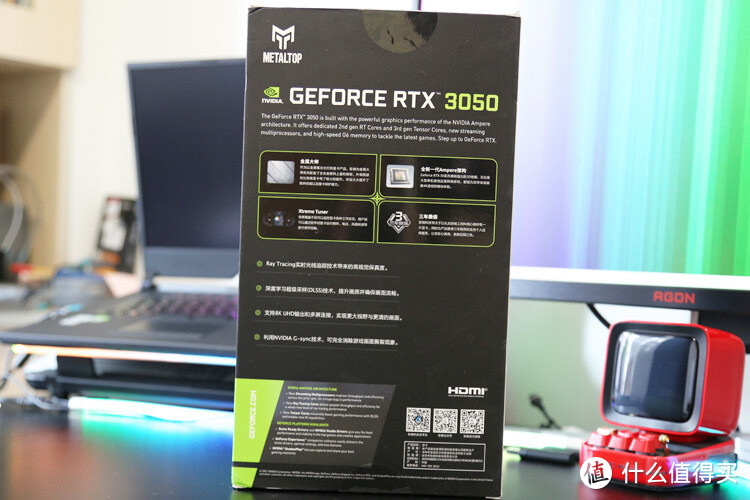 ITX小钢炮~影驰Geforce RTX 3050金属大师Mini开箱