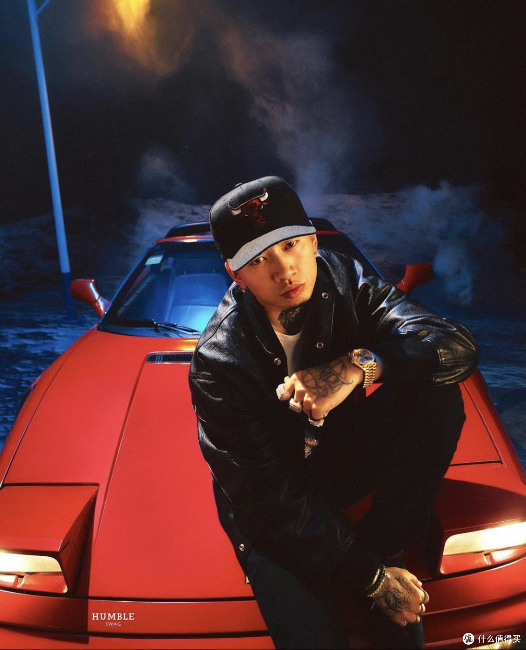 纯欲天花板的rapstar男友随便一件衣服都过万马思唯的afgk还是国潮之