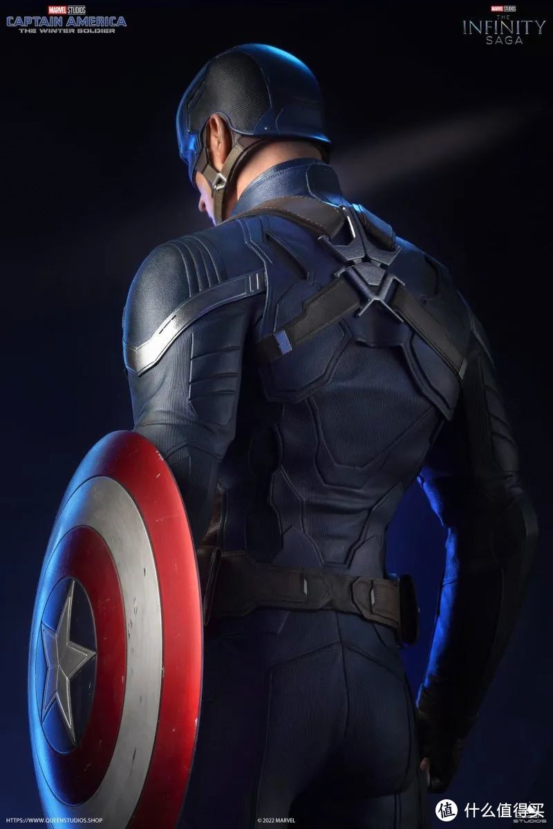 Queen Studios《美国队长2：冬日战士》美国队长（Captain America）1/4 比例全身雕像