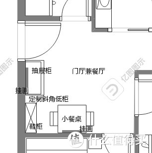 經過改造後的門餐廳家具