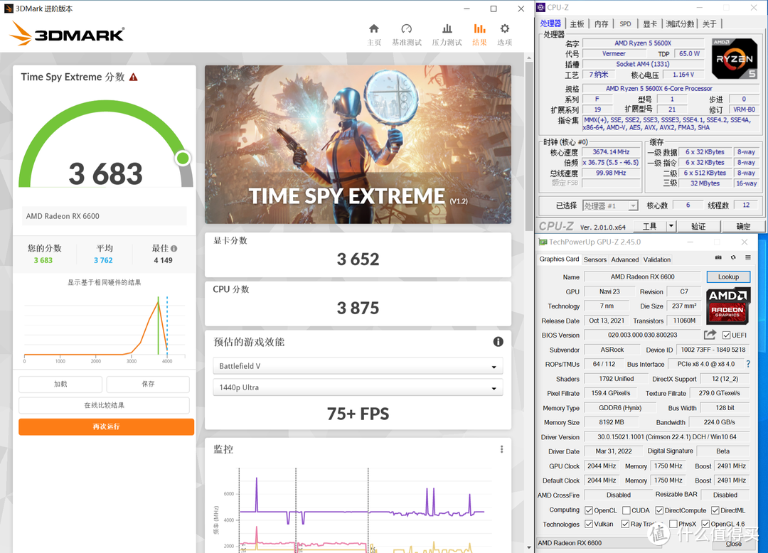 除了FSR？还有RSR！5600X+RX6600免费提升游戏画质，到底香不香？