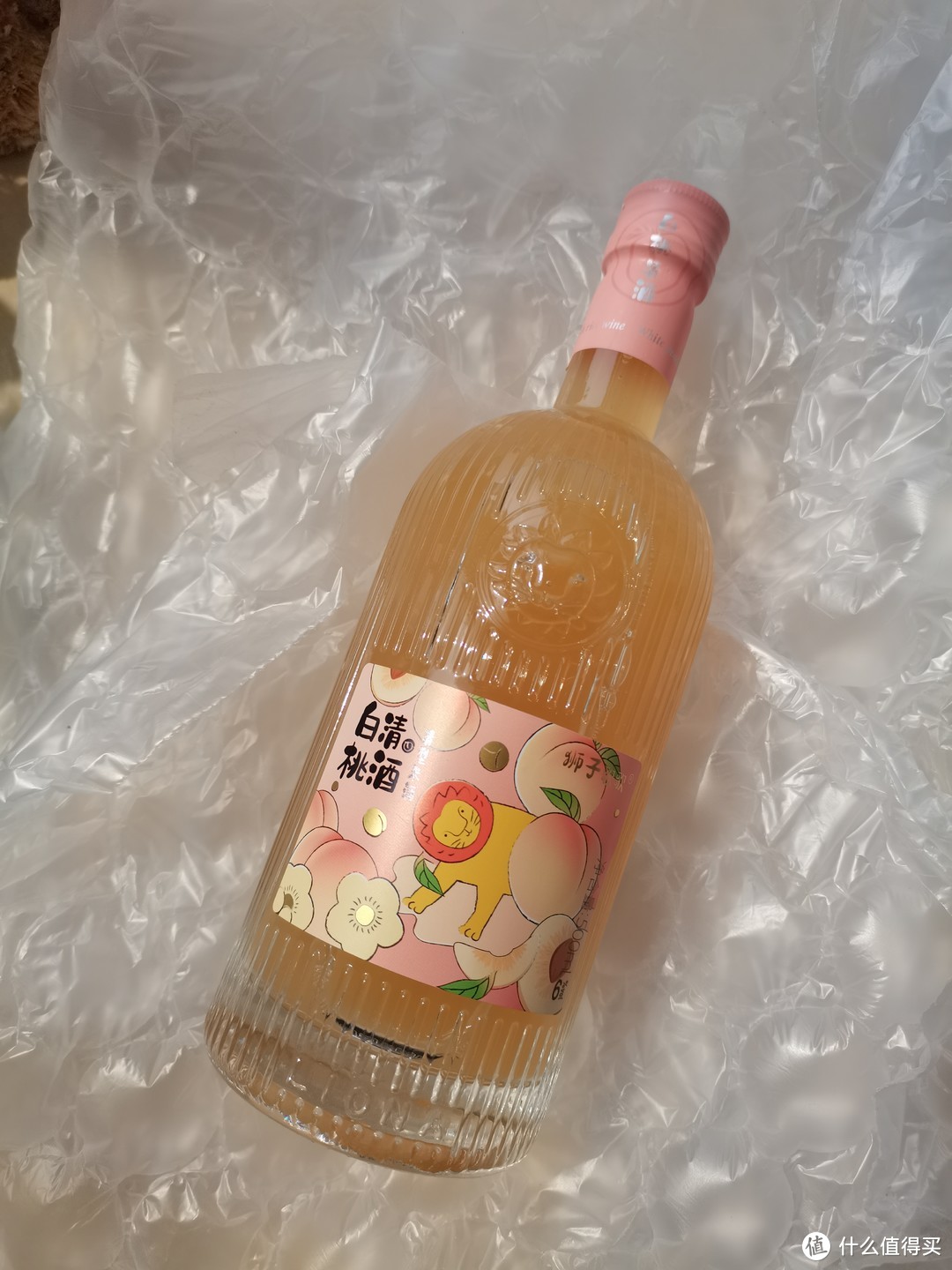 狮子喜欢喝的蜜桃清酒