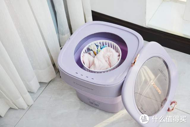 便捷、健康、安全，大宇折叠洗衣机体验，给宝宝肌肤100%的呵护