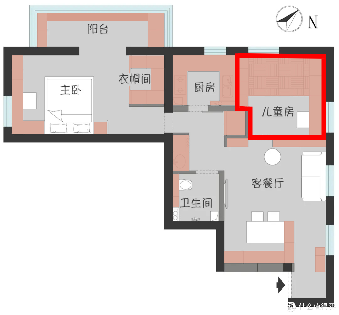 真·收纳狂魔！66㎡挤出20㎡收纳+步入式衣帽间！！