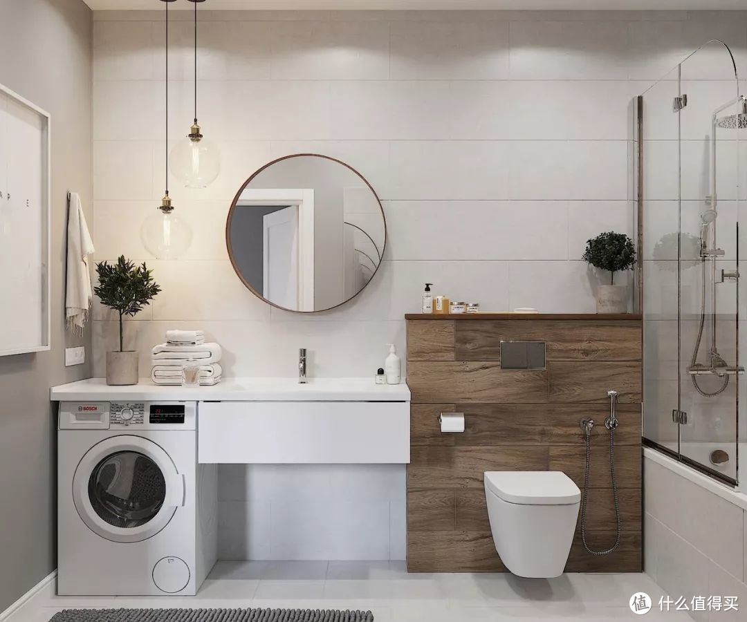 5㎡卫生间如何正确放洗衣机你真的get到了吗