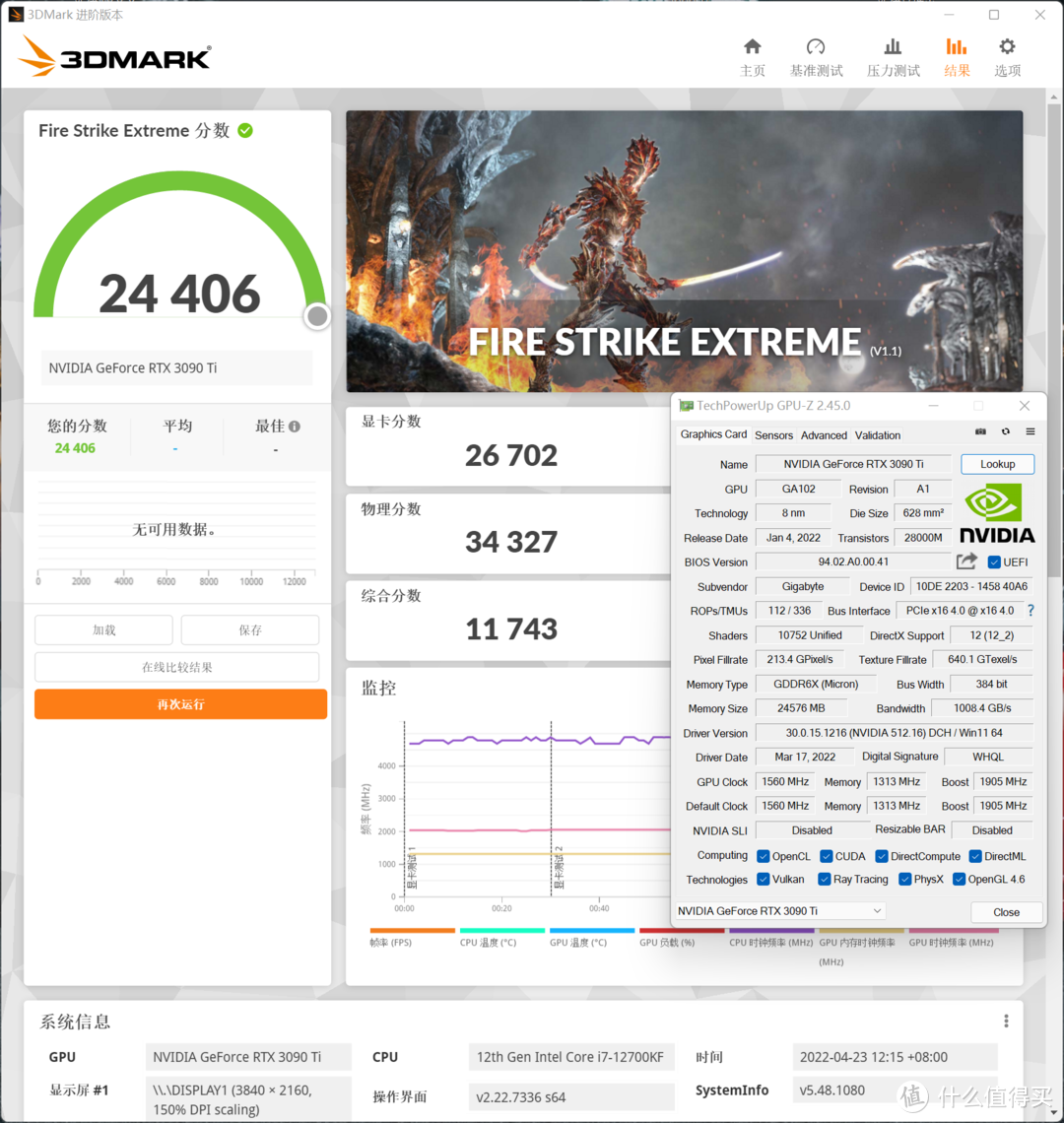 技嘉RTX 3090 Ti GAMING OC 魔鹰 24G 快测—朴实无华的非公旗舰显卡