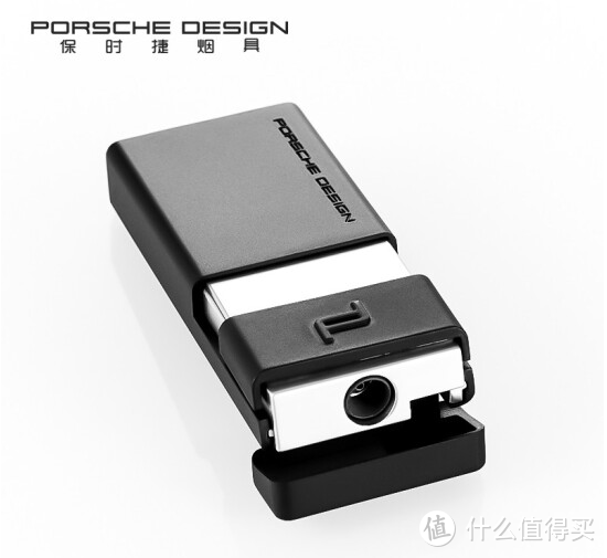 PORSCHE DESIGN保时捷打火机 高档充气防风打火机蓝焰直喷点烟器男士男友父亲生日节日礼物