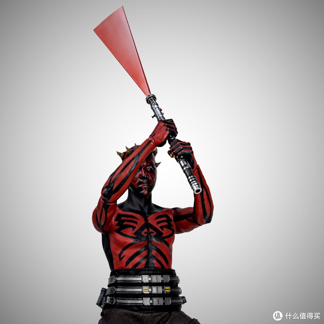 黑暗原力的恐怖壓力hottoys星球大戰克隆戰爭達斯摩爾16比例可動人偶